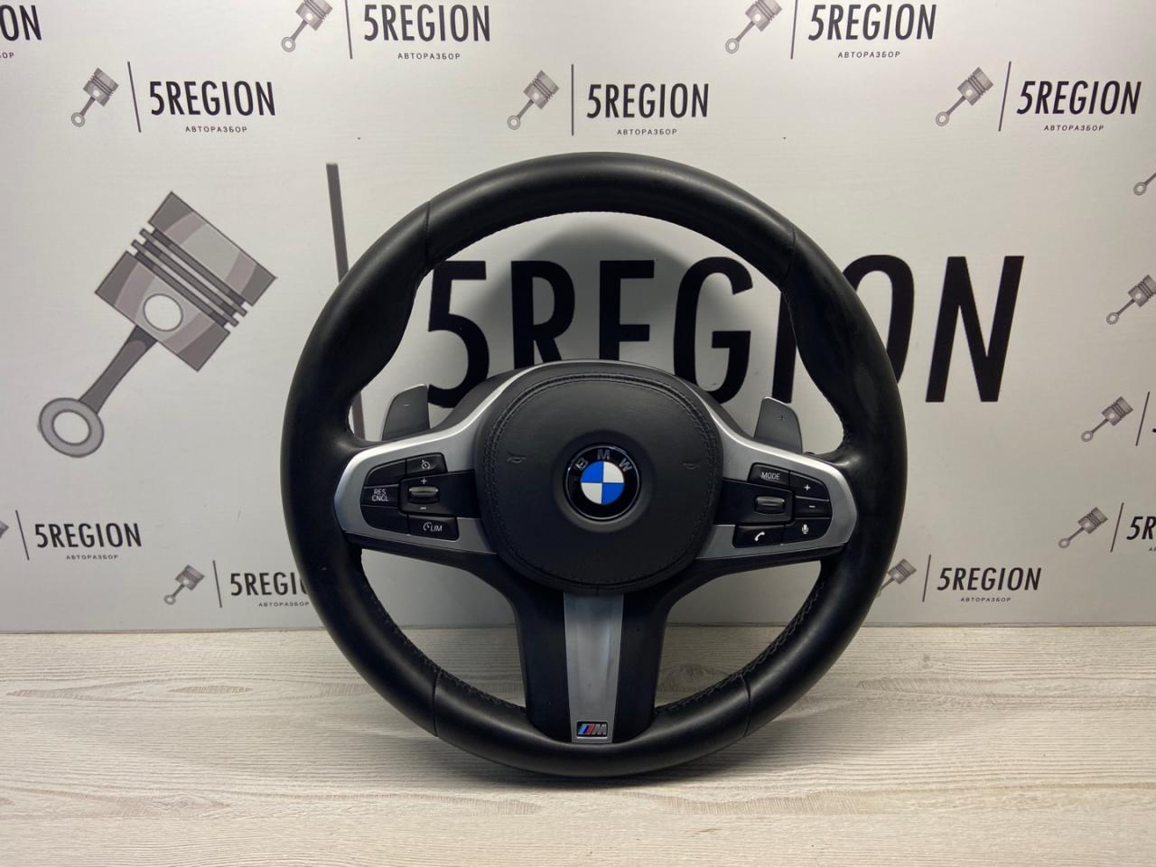 руль BMW 5 серия G30/G31 2019, 2.0 л., бензин, АКПП, седан, задний привод, правый руль - фото №1
