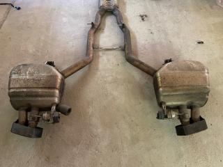 глушитель BMW 5 серия F07/F10/F11 [рестайлинг] F10 2013, 4.4 л., N63 B44 A, бензин, АКПП, седан, полный привод