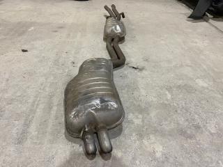 глушитель BMW 3 серия E46 2003, 3.0 л., дизель, АКПП, седан, передний привод