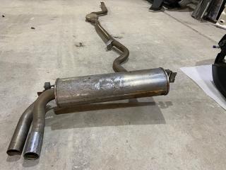 глушитель BMW 4 серия F32/F33 F32 2016, 2.0 л., B47 D20 A, дизель, АКПП, купе, задний привод, правый руль