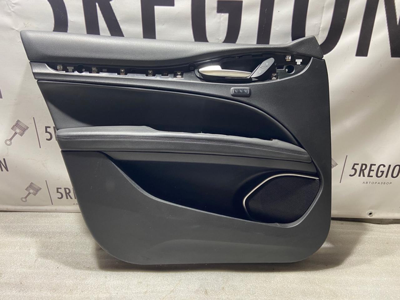 обшивка двери передняя левая Alfa Romeo Stelvio 1 поколение 949 2018, 2.0 л., бензин, АКПП, полный привод - фото №1