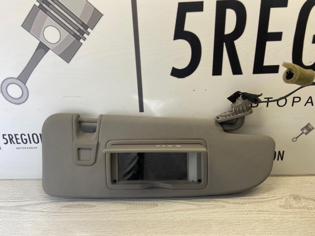 козырек солнцезащитный Alfa Romeo Giulia 2 поколение 952 2017, 2.0 л., бензин, АКПП, седан, полный привод - фото №1