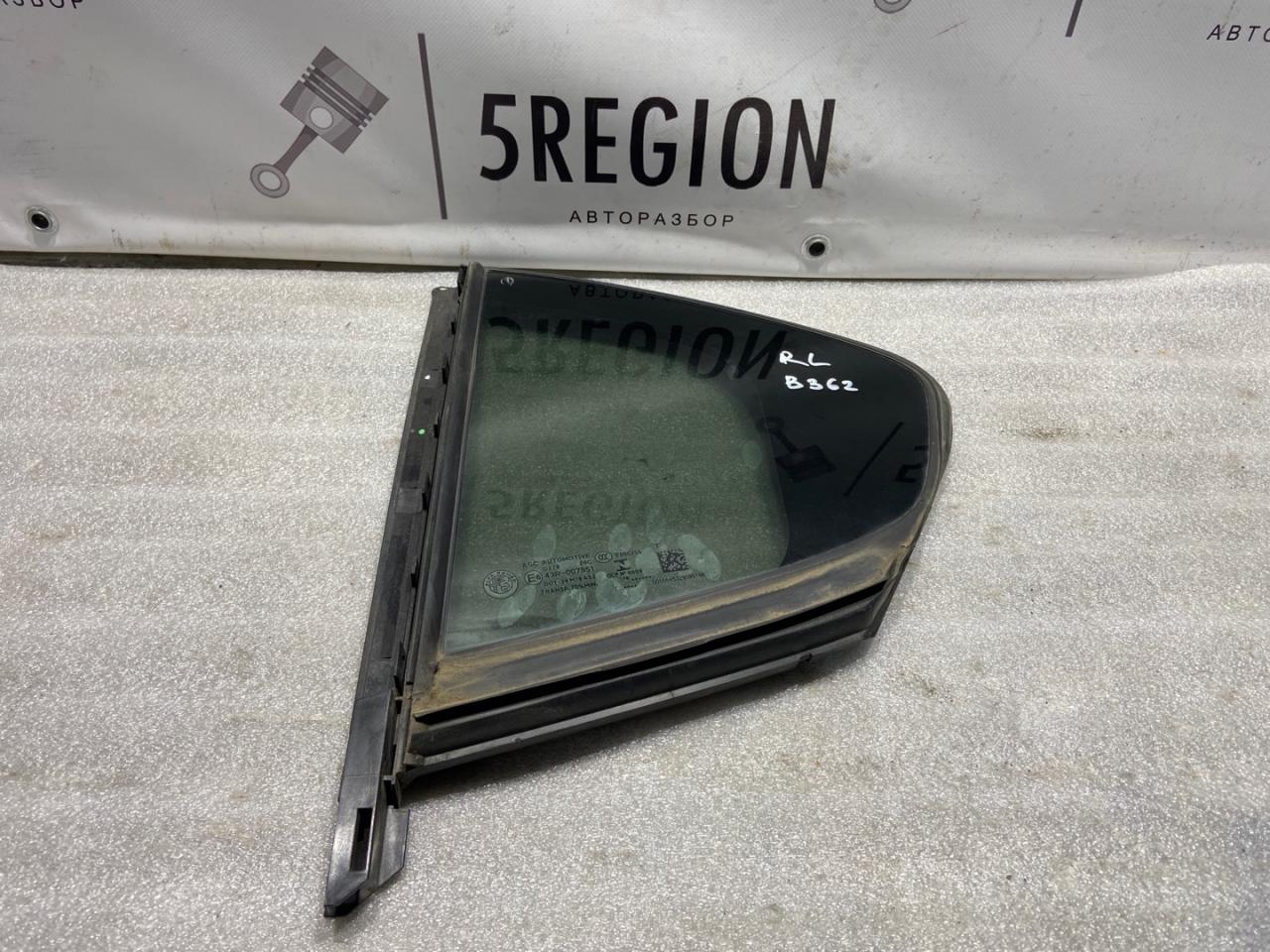 стекло двери задней левой Alfa Romeo Giulia 2 поколение 952 2017, 2.0 л., бензин, АКПП, седан, полный привод - фото №1