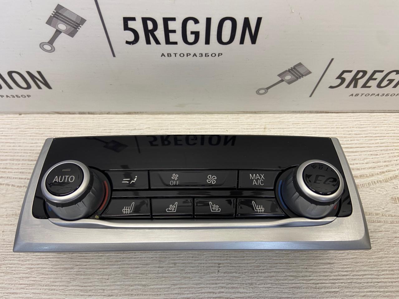 блок управления печки / климат-контроля BMW 7 серия G11/G12 2018, 3.0 л., дизель, АКПП, седан, задний привод, правый руль, 64116999387, 6999 - фото №1
