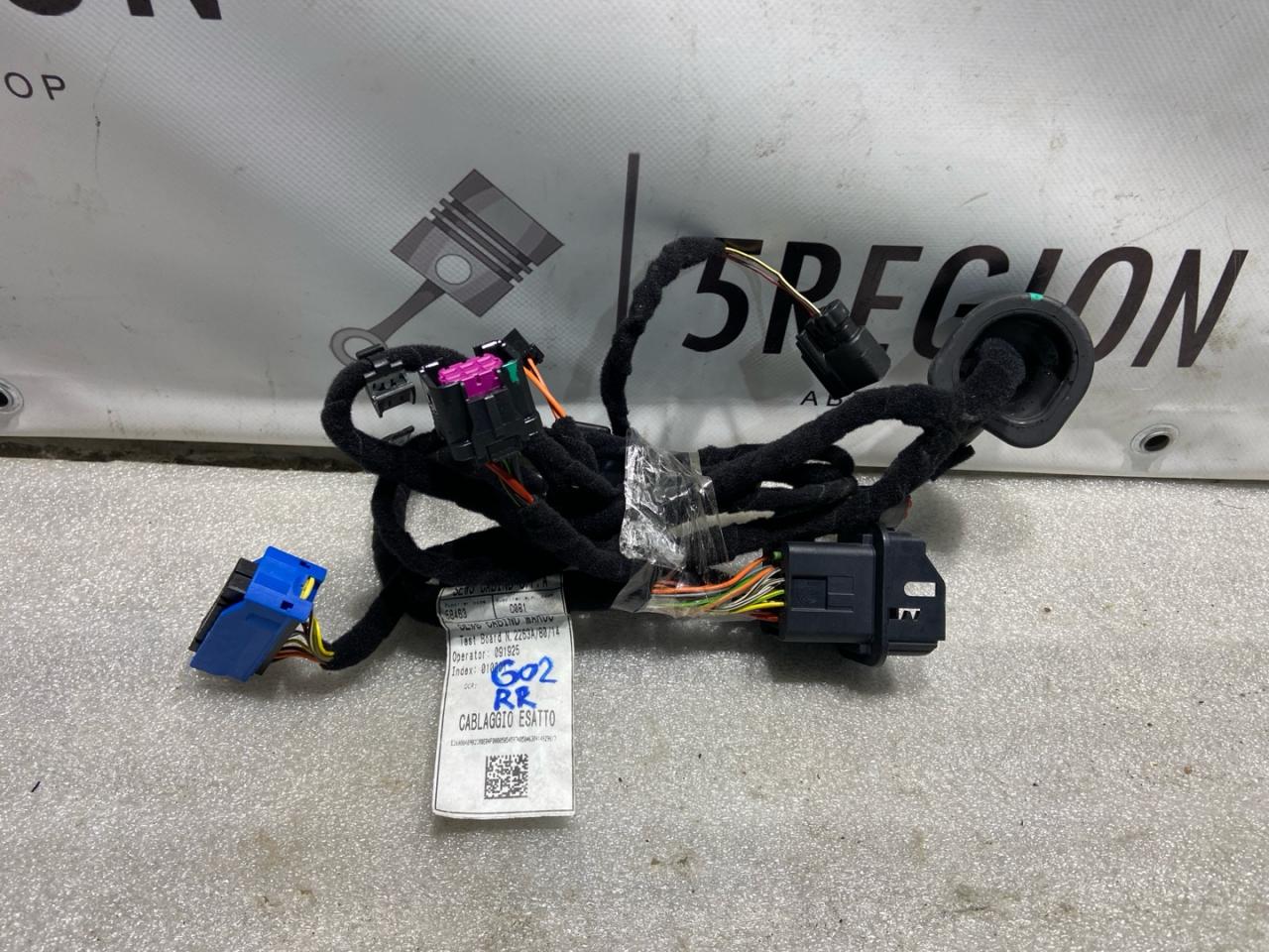 дверная проводка Alfa Romeo Giulia 2 поколение 952 2018, 2.0 л., бензин, АКПП, задний привод, 505459740 - фото №1