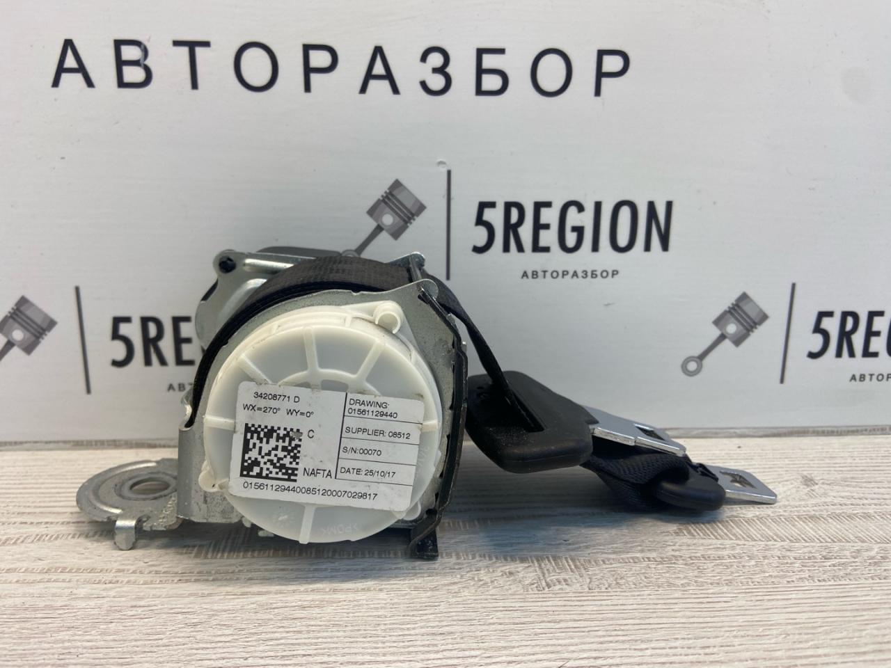 ремень безопасности Alfa Romeo Giulia 2 поколение 952 2018, 2.0 л., бензин, АКПП, седан, задний привод, 156112944 - фото №1