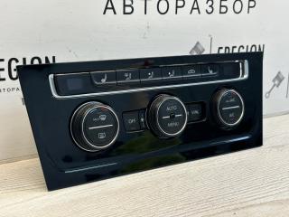 блок управления печки / климат-контроля Volkswagen Golf R VII рестайлинг (2017-2020) 5G1 2019, 2.0 л., бензин, робот, хетчбэк 5 дв., полный привод, правый руль, 5G0907044