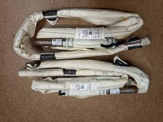 подушка безопасности боковая (шторка) BMW 3 серия F30/F31/F34 F30 2012, 2.0 л., N47 D20 C, дизель, АКПП, седан, задний привод, правый руль, 72127221047