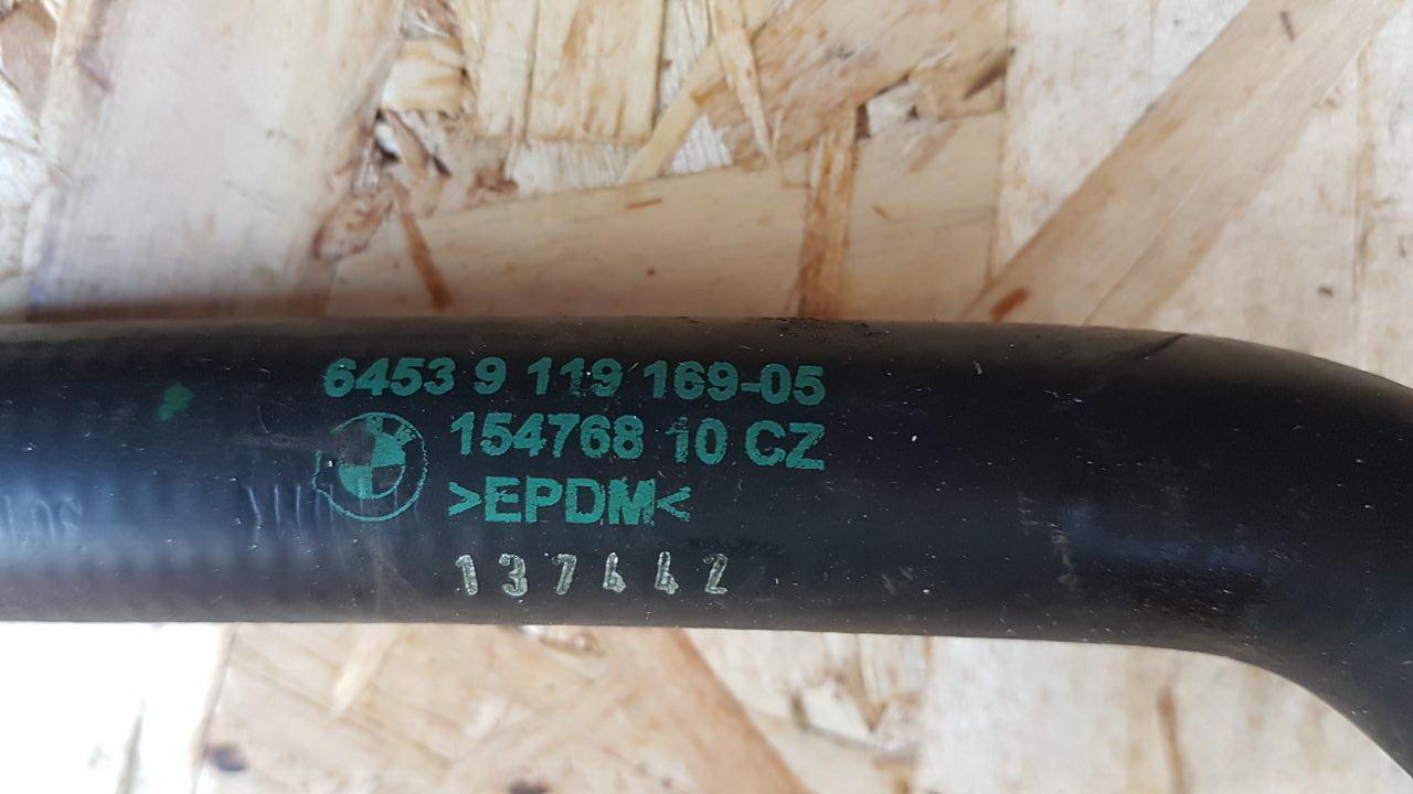 патрубок (трубопровод, шланг) BMW 5 серия F07/F10/F11 F10 2012, 2.0 л., N47 D20 C, дизель, АКПП, седан, задний привод, правый руль, 64539119169, 9119169 - фото №1