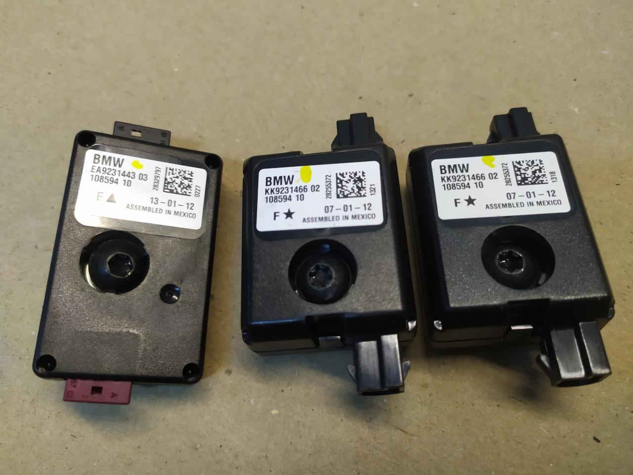 антенна BMW 3 серия F30/F31/F34 F30 2012, 2.0 л., N47 D20 C, дизель, МКПП, седан, задний привод, правый руль, 9118262, 65209118262, 9231466, 65209231466, 65202622341, 2622341 - фото №1