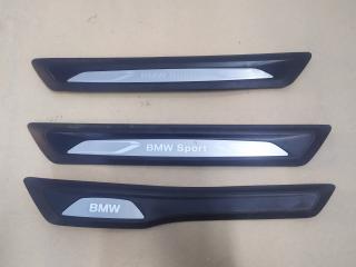 накладка на порог внутренняя BMW 3 серия F30/F31/F34 F30 2012, 2.0 л., N47 D20 C, дизель, МКПП, седан, задний привод, правый руль, 51477289216, 7289216