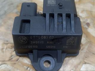 реле накала свечей BMW 3 серия E90/E91 [рестайлинг] E90N 2011, 2.0 л., N47 D20 C, дизель, АКПП, седан, задний привод, правый руль, 8570087, 12218570087, 12218519471, 8519471, 12217810856, 7810856