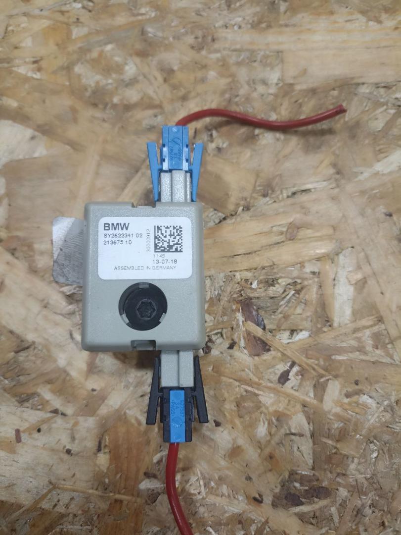 антенна BMW X2 F39 2018, 2.0 л., дизель, АКПП, misano-blau metallic, внедорожник 5 дв., полный привод, правый руль, 9118262, 65209118262, 9231466, 65209231466, 65202622341, 2622341 - фото №1