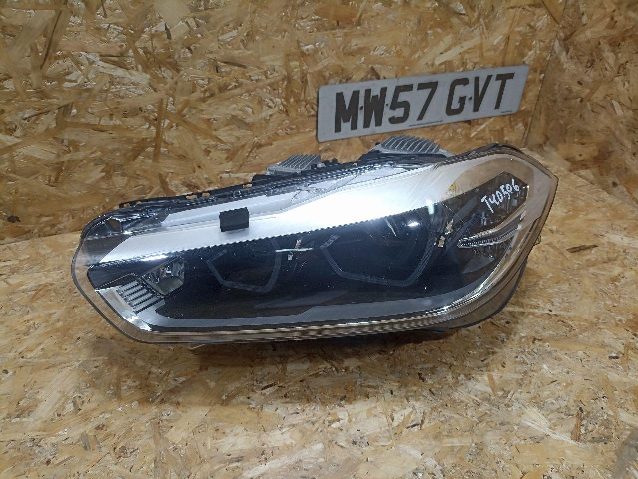 фара левая BMW X2 F39 2018, 2.0 л., дизель, МКПП, внедорожник 5 дв., полный привод, правый руль, 63118738187, 8738187 - фото №1