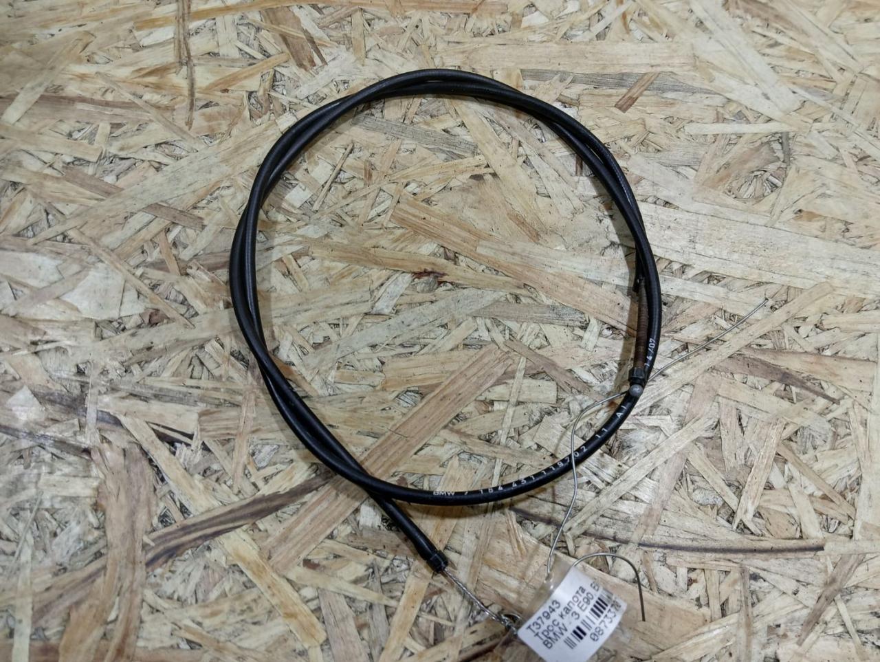 трос капота BMW 3 серия E90/E91/E92/E93 E93 2007, 3.0 л., M57 306 D3, дизель, АКПП, кабриолет, задний привод, правый руль, 7201904, 51237201904, 51237184431, 7184431 - фото №1
