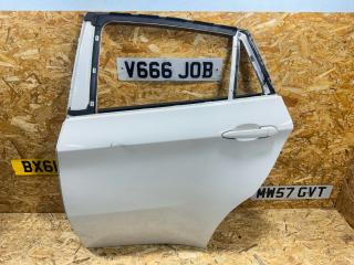 дверь задняя левая BMW X6 E71 [рестайлинг] 2012, 3.0 л., дизель, АКПП, белый, внедорожник 5 дв., полный привод, правый руль, 41007286317, 7286317, 51717193767, 7193767, 51714417477, 4417477