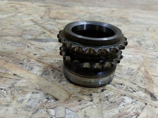 шестерня (звездочка) коленвала BMW 3 серия E90/E91/E92/E93 E93 2007, 3.0 л., M57 306 D3, дизель, АКПП, кабриолет, задний привод, правый руль, 11217809751, 7809751, 11217788982, 7788982