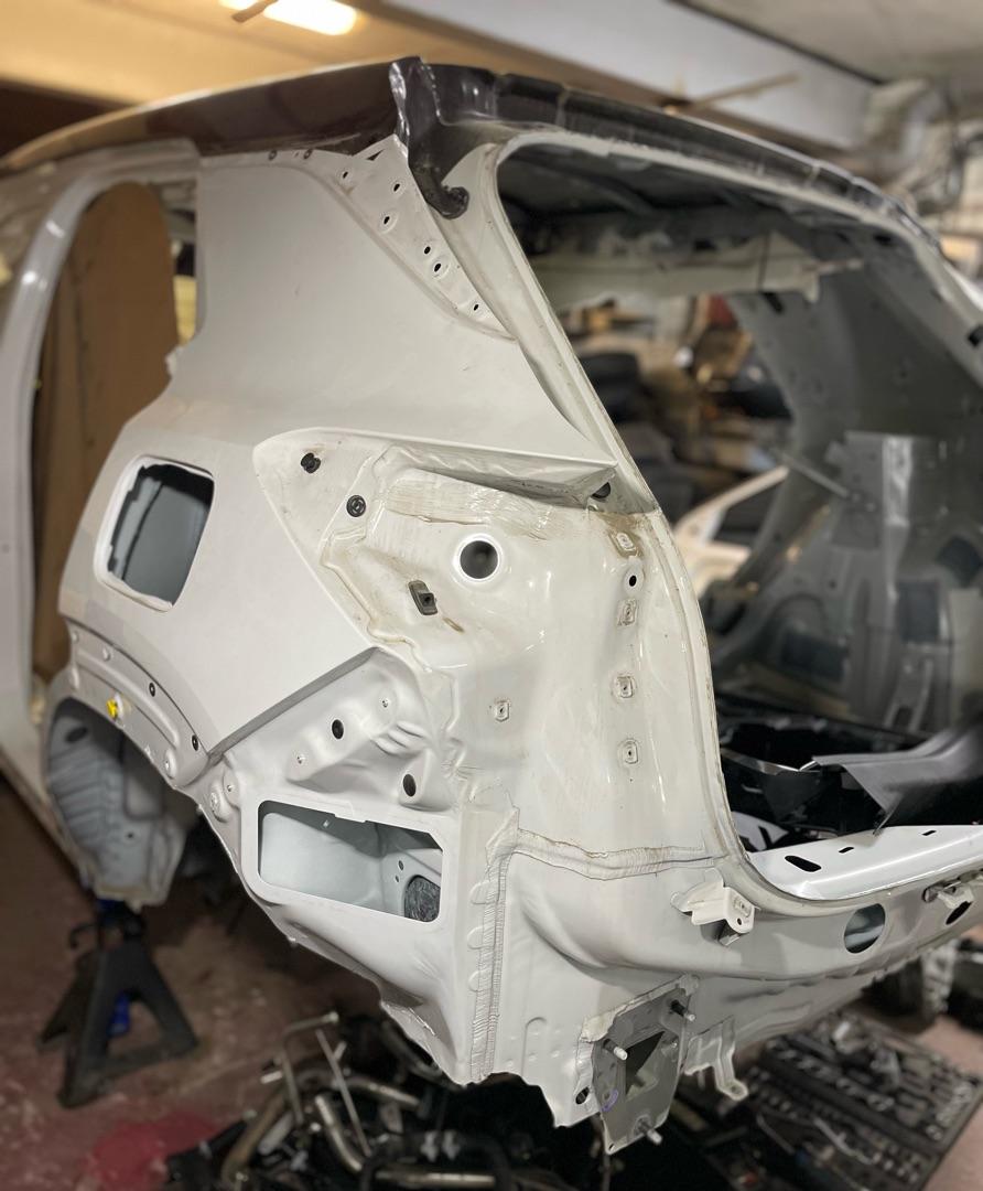 крыло заднее левое Chevrolet TrailBlazer 3 поколение 2022, 1.3 л., бензин, вариатор, белый, хетчбэк 5 дв., передний привод - фото №1