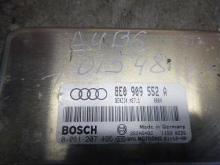 блок управления двигателем Audi A4 B6 2002, 2.4 л., бензин, АКПП, седан, 8E0909552A