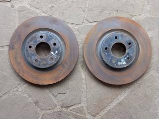 диск тормозной передний Infiniti Q50 1 поколение [рестайлинг] 2019, 3.0 л., VR30DDTT, бензин, АКПП, (k23) silver "m", седан, задний привод, 40206-4GA0A