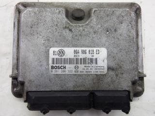 блок управления двигателем Volkswagen Golf 3 поколение 1998, 2.0 л., i, бензин, МКПП, хетчбэк 5 дв., 06A906018ED