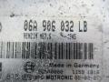 блок управления двигателем Skoda Octavia 1 поколение (A4) 1999, 2.0 л., бензин, 06A906032LB - фото №2