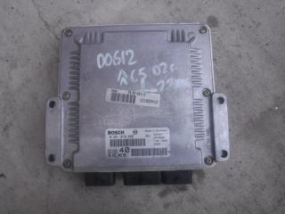 блок управления двигателем Citroen C5 1 поколение 2002, 2.2 л., HDi, дизель, МКПП, универсал, 9645534980, 0281010886