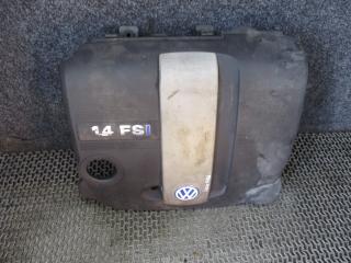 декоративная крышка двигателя Volkswagen Polo 4 поколение 2002, 1.4 л., FSI, бензин, МКПП, хетчбэк 5 дв., 03C129607E
