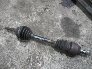 полуось передняя левая (приводной вал, ШРУС) Opel Astra G 2002, 1.6 л., бензин, МКПП, хетчбэк 5 дв.