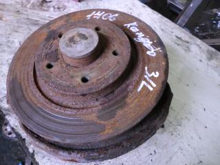 ступица задняя левая Renault Kangoo 2 поколение 2010, 1.5 л., дизель, МКПП, фургон