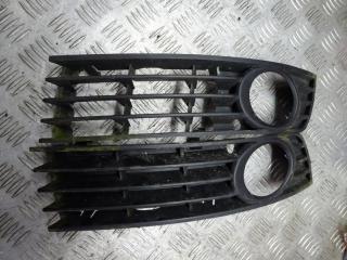 заглушка (решетка) в бампер Audi A4 B6 2002, 8E0807681, 8E087682A