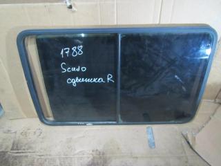 стекло двери задней правой Citroen Jumpy 1 поколение 2004, 1.9 л., дизель, МКПП, минивэн