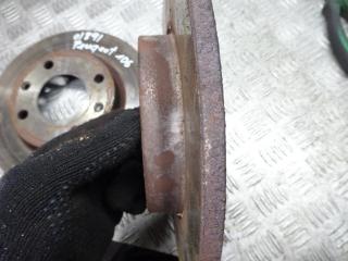 диск тормозной передний Peugeot 106 1 поколение [рестайлинг] 2002, 1.1 л., бензин, МКПП, хетчбэк 5 дв.