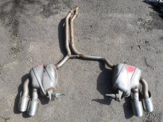 глушитель Porsche Macan 1 поколение 2014, 3.0 л., дизель, 95B253611D, 95B253612D