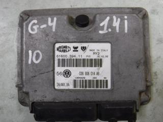 блок управления двигателем Volkswagen Golf 3 поколение 1999, 1.4 л., бензин, 036906014AB