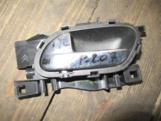 ручка внутренняя передняя левая Peugeot 207 1 поколение 2009, 1.6 л., дизель, МКПП, универсал