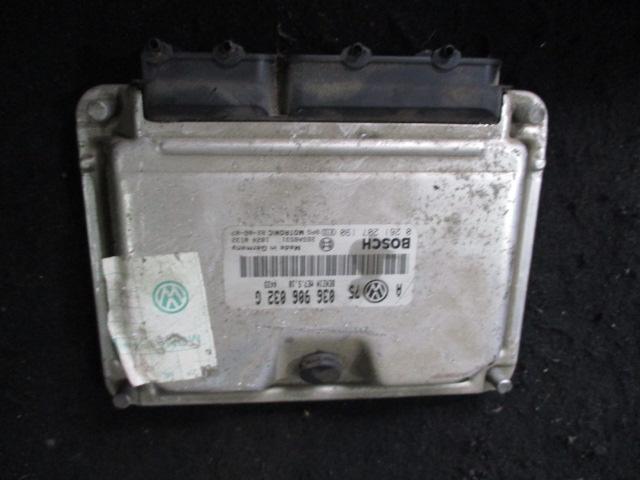 блок управления двигателем Volkswagen Golf 3 поколение 1998, 1.4 л., бензин, 036906032G, 0261207190 - фото №1