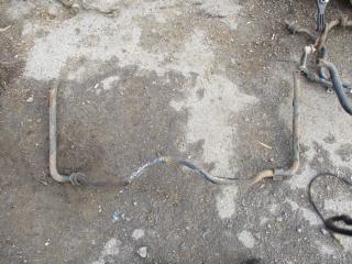 стабилизатор подвески (поперечной устойчивости) Hyundai Galloper 2 поколение 2000, 2.5 л., дизель, МКПП, внедорожник 5 дв.