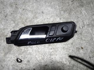 ручка внутренняя передняя левая Volkswagen Polo 4 поколение 2003, 1.9 л., дизель, МКПП, хетчбэк 5 дв., 6Q1837247G