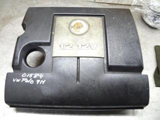 декоративная крышка двигателя Volkswagen Polo 4 поколение 2004, 1.2 л., бензин, МКПП, хетчбэк 5 дв., 03E129607H