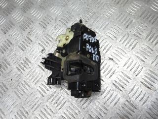 замок двери передней правой Volkswagen Polo 4 поколение 2002, 1.2 л., бензин, МКПП, хетчбэк 5 дв.