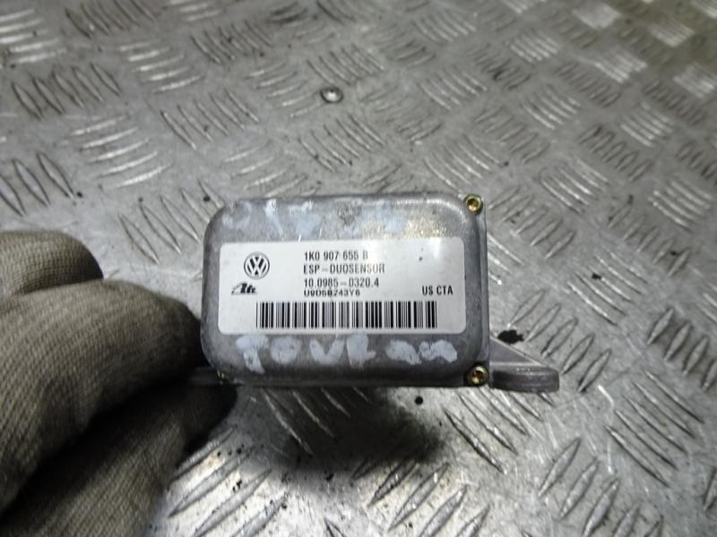 Блок управления ABS/ESP Volkswagen Touran 1 поколение 2005, 2.0 л., дизель, АКПП, минивэн, 1K0907655B - фото №1