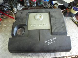 декоративная крышка двигателя Volkswagen Polo 4 поколение 2004, 1.2 л., бензин, МКПП, хетчбэк 5 дв., 03E129607D