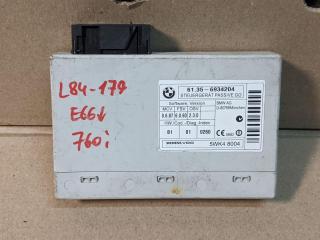 Блок управления бесключевым доступом BMW 7 серия E65/E66/E67 2003, 6.0 л., N73 B60 A, бензин, АКПП, седан, 61356934204, 6934204