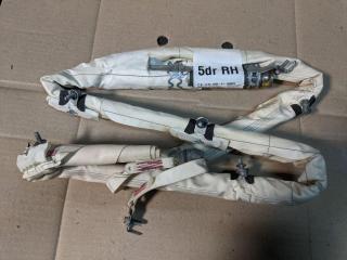 подушка безопасности боковая (шторка) Land Rover Range Rover Evoque L538 2013, 2.2 л., 224DT, дизель, АКПП, внедорожник 5 дв., BJ3214K159BB, 617826200