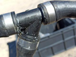 патрубок радиатора Mercedes-Benz S-Класс W222 [рестайлинг] 2020, 4.0 л., M 176.980, бензин, A0009972355