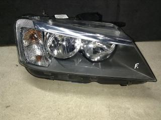 фара правая BMW X3 F25 2013, 2.0 л., N47 D20 C, дизель, АКПП, черный, внедорожник 5 дв., 7217290, 0206143243