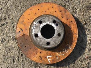 диск тормозной передний Mercedes-Benz C-Класс W205/S205/C205 2015, 2.1 л., OM 651.921, дизель, АКПП, универсал