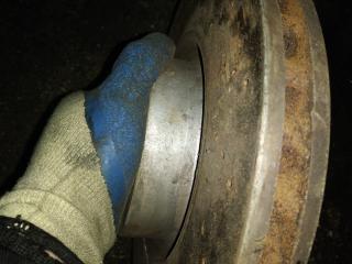 диск тормозной передний Mercedes-Benz S-Класс W221 [рестайлинг] 2012, 3.0 л., OM 642.862, дизель, АКПП, серебристый, седан