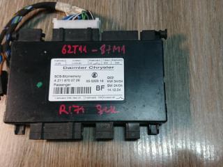 блок управления сиденьем Mercedes-Benz SLK-Класс R171 2006, 3.5 л., M 272.963, бензин, АКПП, серебристый, кабриолет, A2118700726, 05022316